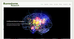 Desktop Screenshot of barnstormresearch.com